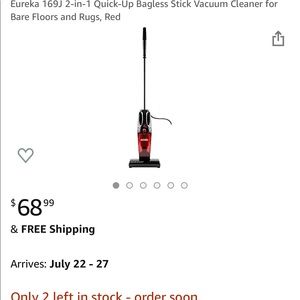 Vaccuum 2-1 clean floor